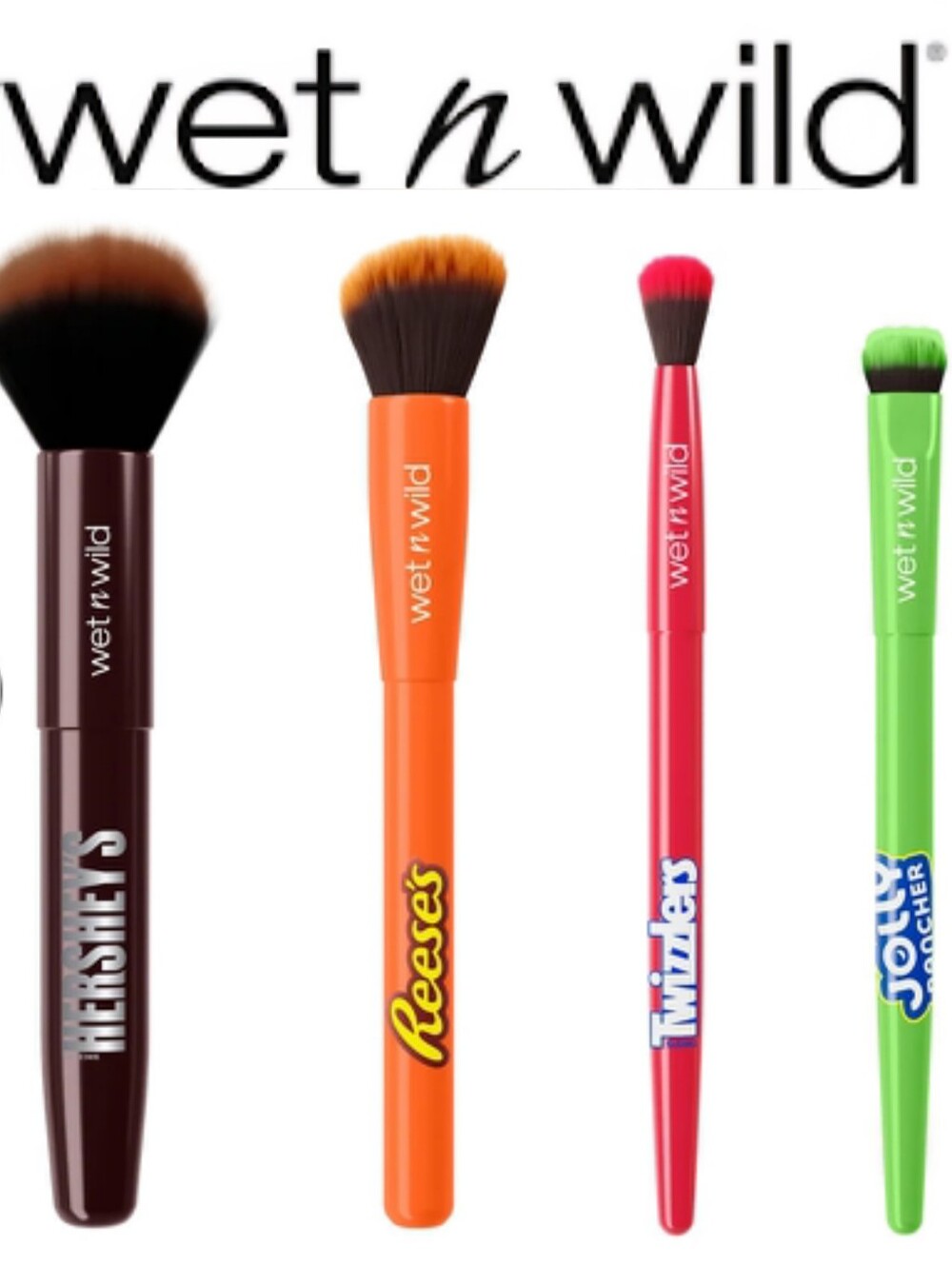 Wet-n-Wild X Hershey's 4-PC Makeup Brush Set